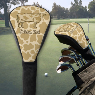 Koe Profiel Golf Head Hoesje Golfheadcover
