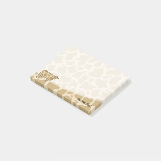 Koe Profiel Post-it Opmerkingen Post-it® Notes (Schuin)