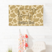 Koe profielbanner spandoek (Insitu)