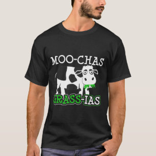 Koe Pun Art Moo-Chas Grass-Ias T-shirt