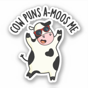 Koe Puns Amoos Me Funny Koe Pun Sticker