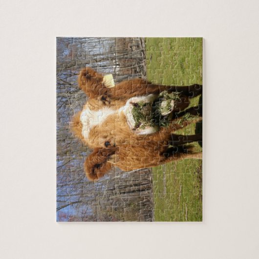 Koe Puzzle Legpuzzel (Verticaal)