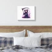 Koe Reaper Canvas Afdruk (Insitu (Slaapkamer))