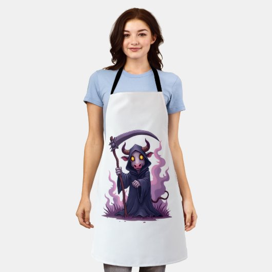 Koe Reaper Schort (Gedragen)