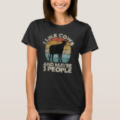 Koe Retro Koe T-shirt Koe Koe (Voorkant)