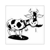 Koe Rubberstempel (Afrduk)