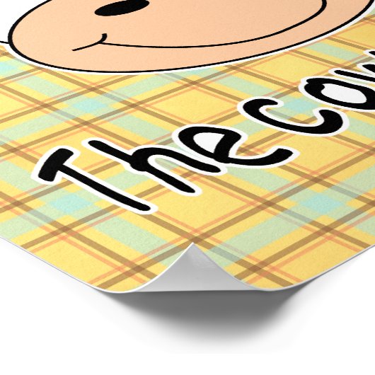 Koe Says Moo Poster (Hoek)