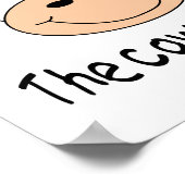 Koe Says Moo Poster (Hoek)