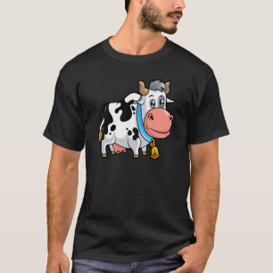 Koe Schattig Liefde Koeien Eigenaar Moeder Vader T-shirt