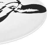 Koe Silhouette Snijplank (Hoek)