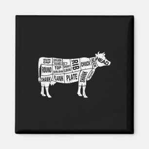 Koe slager T - shirts Magneet