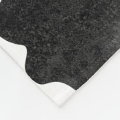 Koe spikkelpatroon zwart-wit afdrukken fleece deken (Hoek)