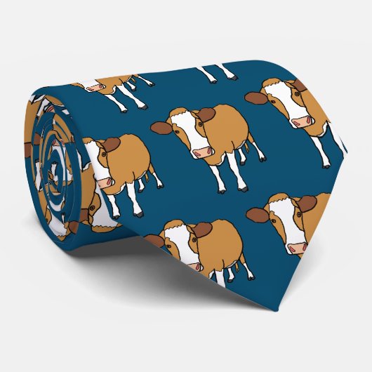 Koe Stropdas (Opgerold)