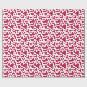 koe stropdas hoofdband cadeaupapier (Vlak)