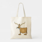 Koe Texas Longhorn Tote Bag (Achterkant)