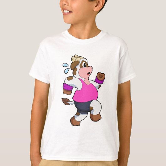 Koe tijdens uitvoering t-shirt (Voorkant)