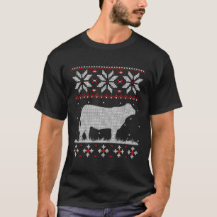 Koe vaars lelijke trui vee boerenleven geschenken t-shirt