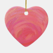 Koe Valentijnsdag Keramisch Ornament (Achterkant)