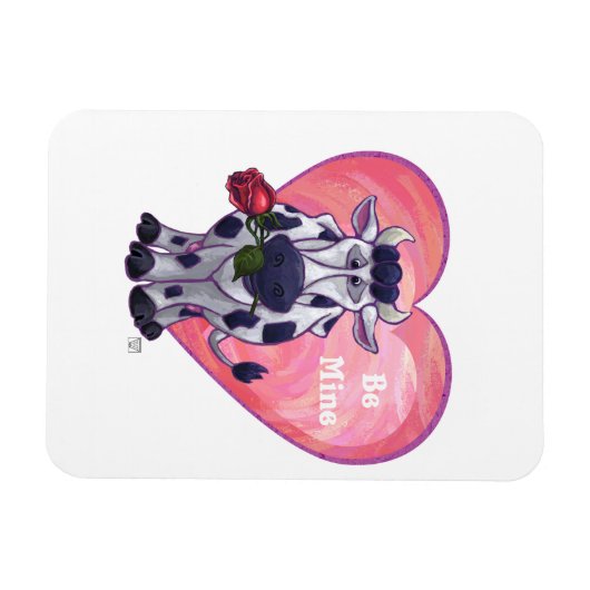 Koe Valentijnsdag Magneet (Horizontaal)