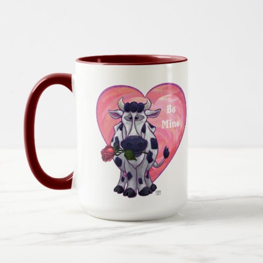 Koe Valentijnsdag Mok (Links)