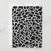 Koe van Cute Girls Afdrukdag Uitnodiging (Achterkant)