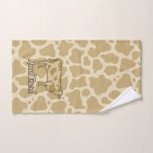 Koe van de Woordhanddoekset Bad Handdoek (Handdoek)