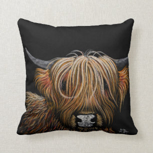 Koe van het Hoogland Pillow 'Hamish' Sierkussen Cu