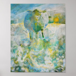 Koe van mama in het Landblauw Archief Poster