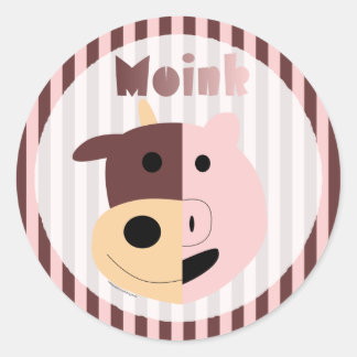 Koe + Varken = Moink stickers