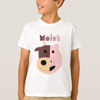 Koe + Varkens = kinder roze overhemden T-shirt