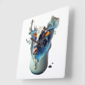 Koe Vierkante Klok (Hoek)