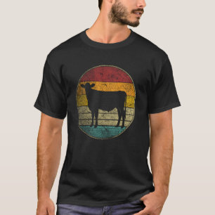 Koe - Vintage Liefde Vrouwen Kinderen Mannen Retro T-shirt