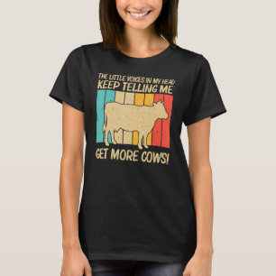 Koe voor de Koe van de  van de melkveehouderij T-shirt