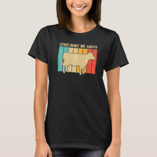 Koe voor de Koe van de van de melkveehouderij T-shirt