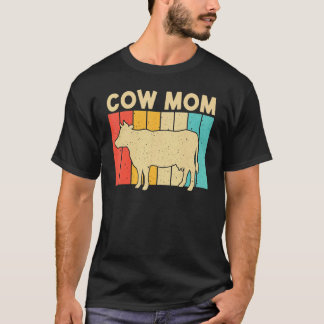 Koe voor moeder Moeder Koe Boer Zuivelboerderij T-shirt