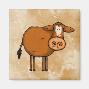 koe vredesliefde magneet