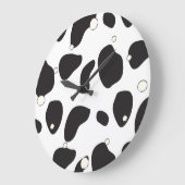 Koe wandklok grote klok (Hoek)