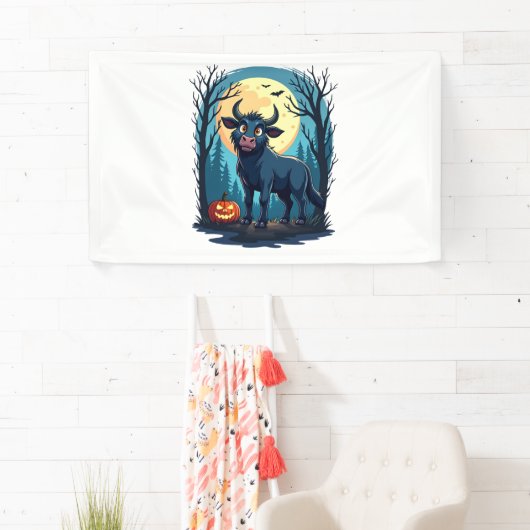 Koe weerwolftransformatie spandoek (Insitu)