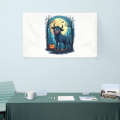 Koe weerwolftransformatie spandoek (Beurs)