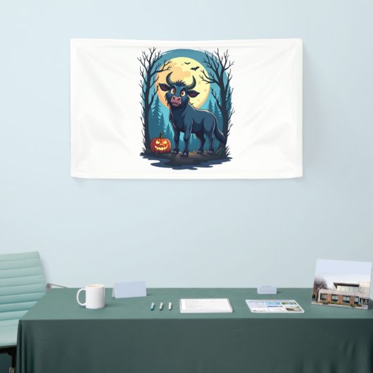 Koe weerwolftransformatie spandoek (Beurs)
