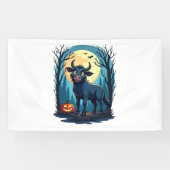 Koe weerwolftransformatie spandoek (Horizontaal)