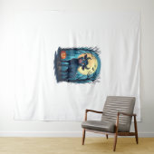 Koe weerwolftransformatie wandkleed (In Situ (horizontaal))