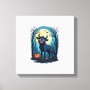 Koe Werewolf Transformatie Canvas Afdruk