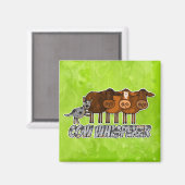 koe whisper magneet (Voorkant / Achterkant)