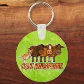 koe whisper sleutelhanger (Voorkant)