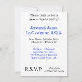 Koe wil een feestje! kaart (Achterkant)