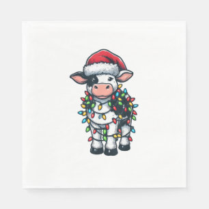 Koe Xmas Outfit Schattigee Santa Koe Servet