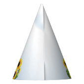 Koe Zonnebloem Kinderen van Birthday Feesthoedjes (Achterkant)