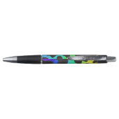 Koe, zwart en regenboog afdrukken pen (Achterkant)