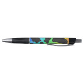 Koe, zwart en regenboog afdrukken pen (Bodem)
